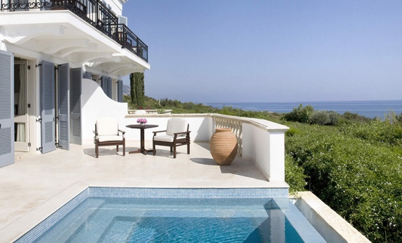 Interconnecting Junior Suite with Pool & Garden Studio with Sea View